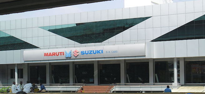 maruti suzuki showroom