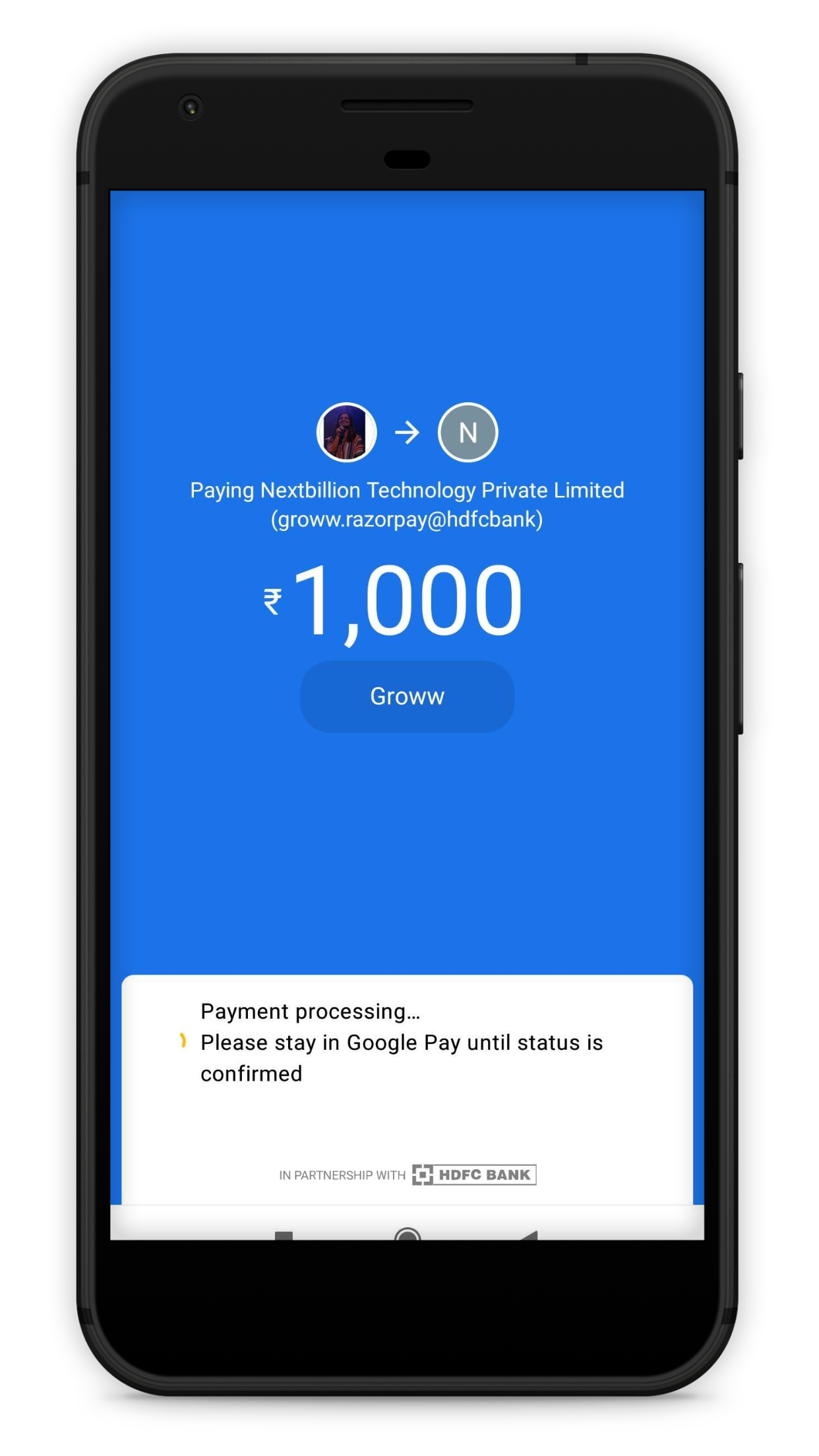 google pay screenshot editor