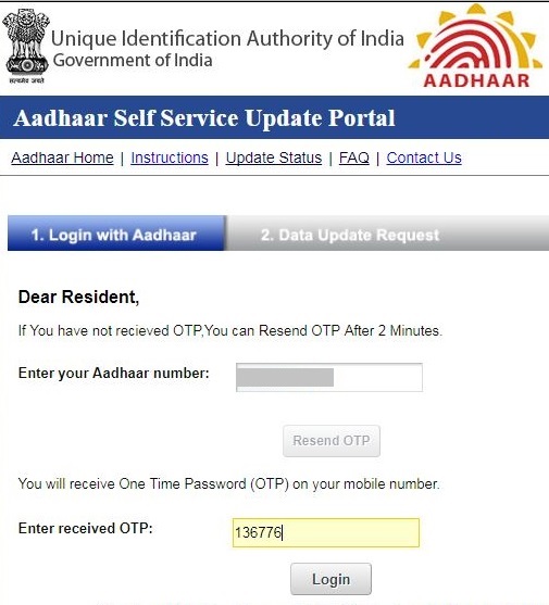 How To Update dhaar Card Address dhar Card Update Correction Online