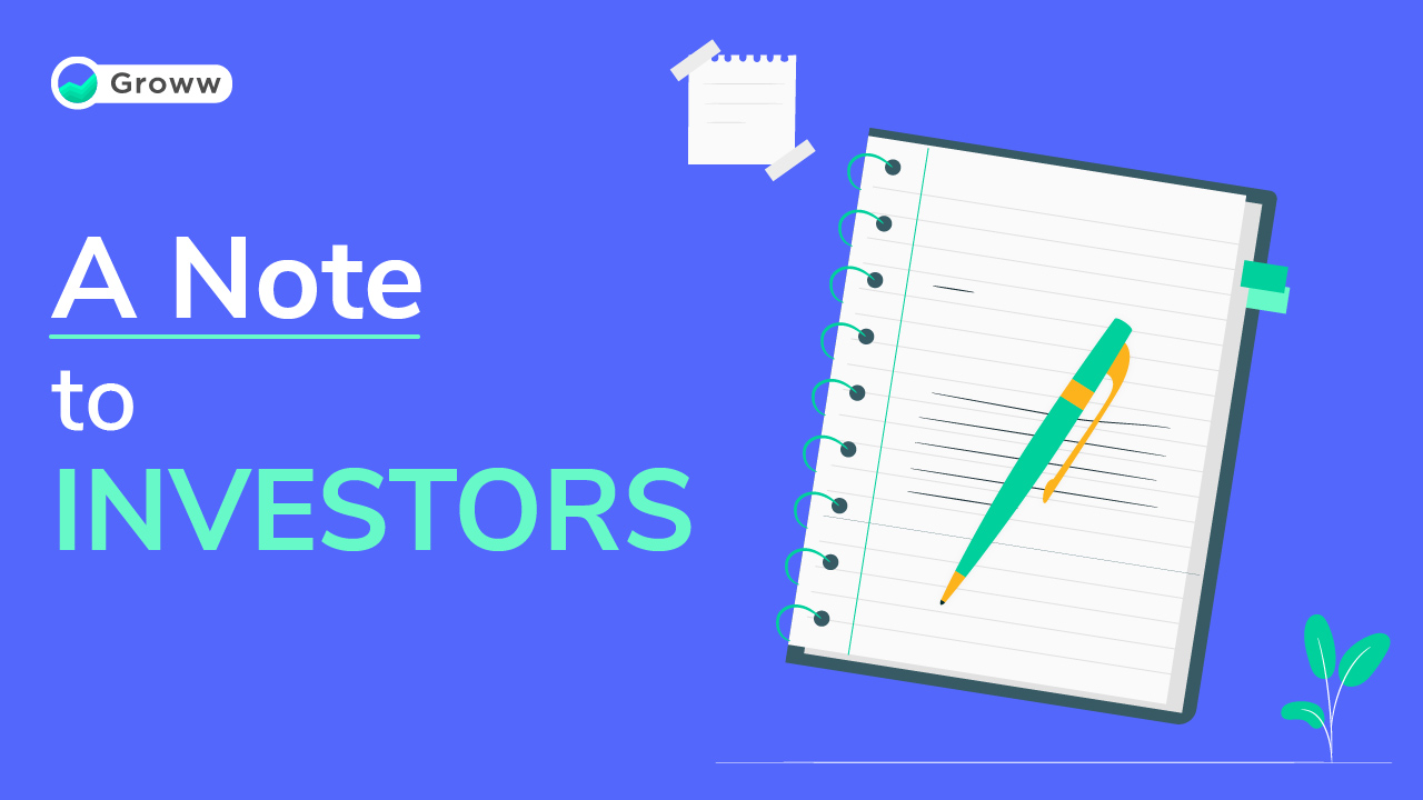 Note to investors