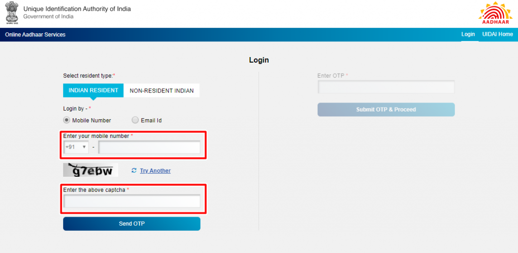 How To Link Aadhaar With Mobile Number Online Ivrs Otp