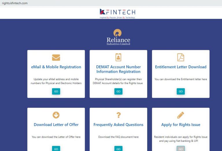 How to Apply for Rights Issue Online