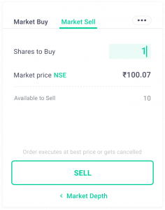 TPIN Based Verification For Selling Stocks