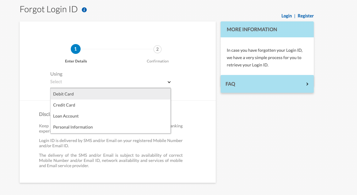 How to Retrieve Customer ID or User ID Net Banking