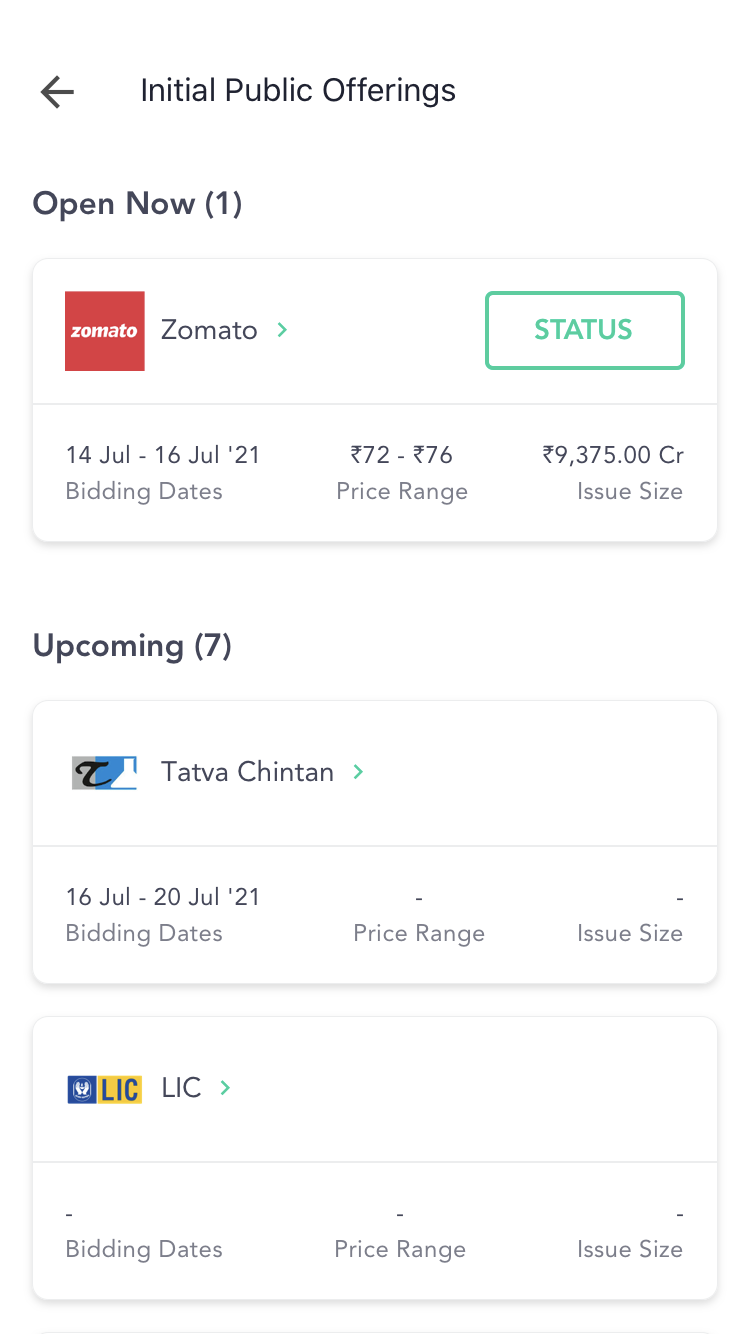 How to Check Zomato IPO Allotment Status